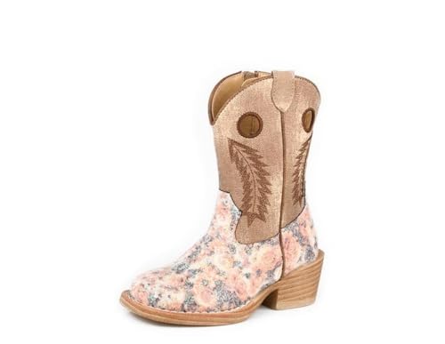 ROPER Girl's Willow Glitter (Toddler) Western Boot