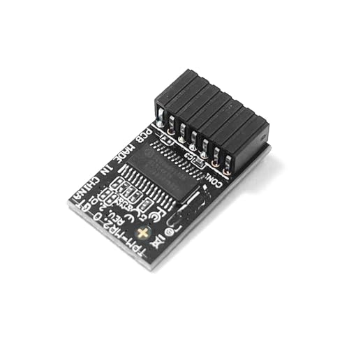 TPM-M R2.0 Module LPC 14pin-1 with SLB9665 Replacement for ASUS ROG Motherboard Crosshair VI Hero/Maximus IX Extreme/Rampage V Edition 10 / Zenith II Extreme Alpha/Maximus X APEX TPM2.0