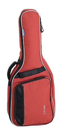 Gewa 212122 Housse Guitare Economy 1/2 Guitare classique Gig Bag, rouge, indéchirable et imperméable - Les Beatles, Paul McCartney, John Lennon, RIngo Starr, George Harrison Gewa 212122 Housse Guitare Economy 1/2 Guitare classique Gig Bag, rouge, indéchirable et imperméable – Image 3