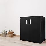 Ondis24 Kunststoffschrank Hero Outdoor Schrank Poolbox wetterfest Haushaltschrank Mehrzweckschrank XXL, 88 x 54 x 96 (H) cm, schnell aufgebaut, robuster Kunststoff