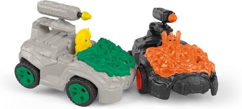 Image of Schleich Eldrador - 17Pc Jungle Crashmobile with Mini Creature | 42671 | Monster Figurine, Battle Creature Toy for Boys 7+, Fantasy Beast, Action Figure Gifts, Screen-Free Imaginative Pretend Play