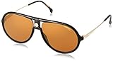 CARRERA 1020/S Carrera 1020/S Gafas, Black/GD Oro, 60 Unisex Adulto