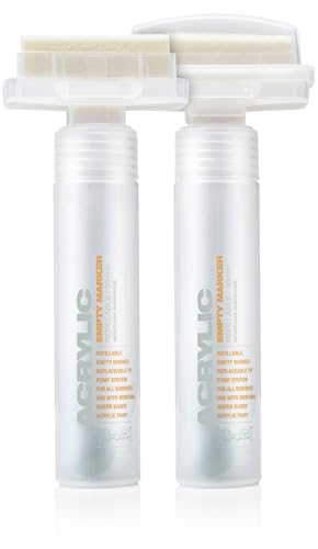 Montana Cans Empty Acrylic Marker, 50mm, Clear, 1 Count (Pack of 1)