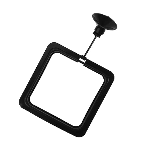 GANAZONO 2pcs Aquarium Fish Feeder Kit Fishtank Floating Plant Ring Fish Food Automatic Fish Feeder Fish Net Feeder Fish Live Fish Tank Light Fish Tanks Bowl Auto Fish Feeder Goldfish Black