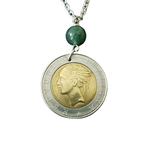 CoinageArt -Italian Coin Necklace 500 