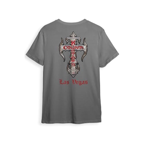 Count's Kustoms Classic Kross Unisex T-Shirt Charcoal Medium