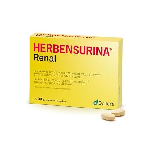 Herbensurina Deiters - 30 Com, color Amarillo, 30 Unidad