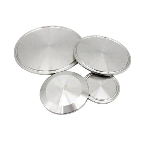 Tapa ciega Tri Clamp de 183mm contra fugas y contaminación en tanques fermentadores