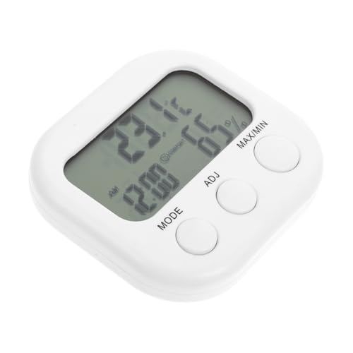 GALPADA Digital Thermometer and Hygrometer for Home Office Display Temperature Measuring Device for Fish Tanks Greenhouses Bedrooms and Kitchens Durable Material
