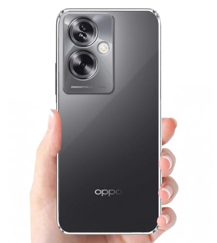 Image of Soft Silicone TPU Back Cover Compatible with Oppo A79 5G