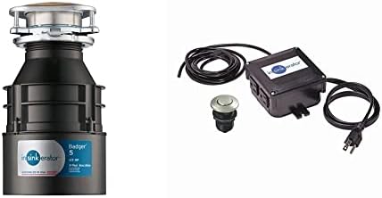 InSinkErator Badger 5 Garbage Disposal and SinkTop Switch Bundle