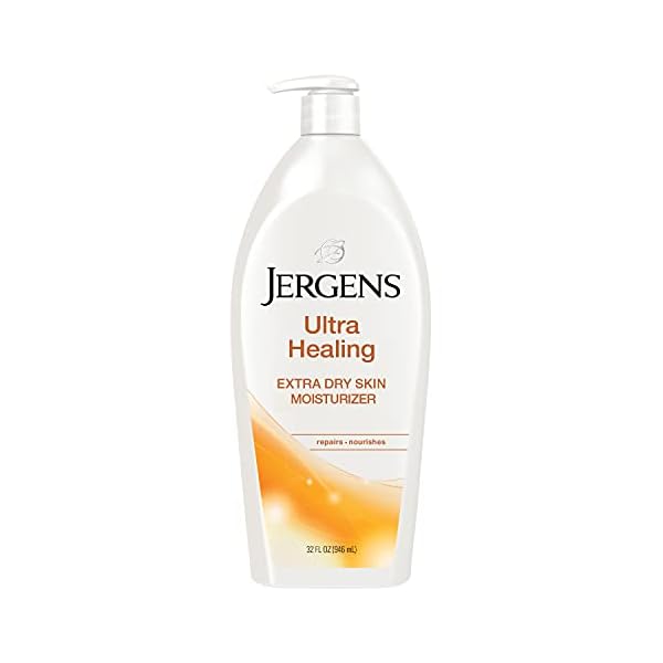 Jergens-Ultra-Healing-Dry-Skin-Moisturizer-Body-and-Hand-Lotion-for-Dry-Skin-for-Quick-Absorption-into-Extra-Dry-Skin-32-Ounce-with-HYDRALUCENCE-blend-Vitamins-C-E-and-B5 Jergens Ultra Healing Dry Skin Moisturizer, Body and Hand Lotion for Dry Skin, for Quick Absorption into Extra Dry Skin, with HYDRALUCENCE blend, Vitamins C, E, and B5, 32 Ounce