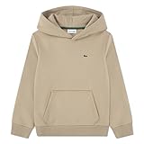 Lacoste Core Fleece Pullover Hoodie Tan