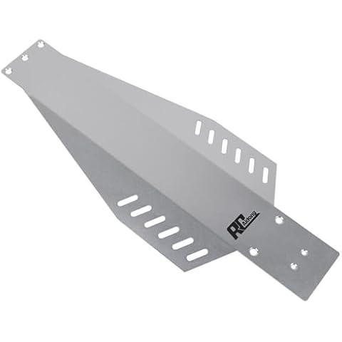 Aluminum Chassis Protector Skid Plate for 1/10 Traxxas Slash 2WD Rustler Bandit Replace Chassis VXL Upgrades Cover
