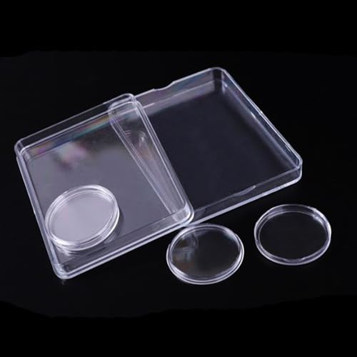 Estuche para exhibir monedas con doble ranura, protector miniatura 4