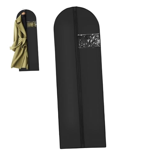 Alipis Foldable Garment Bag for Dresses and Suits Long Dress Storage and Travel Bag for Formal Gowns Stylish Space Saving Design with Enhanced Protection for Convenient Storage