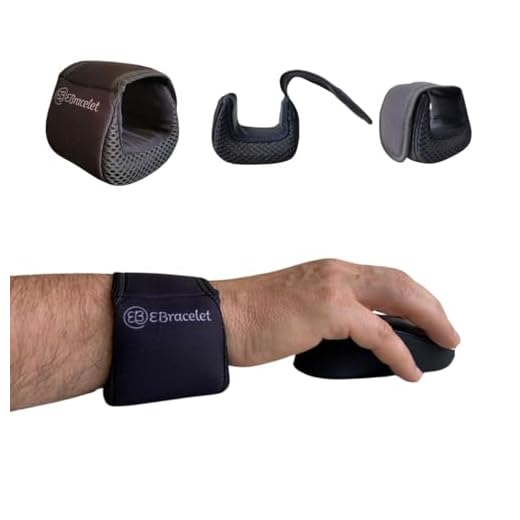 Apoio de Punho para Teclado e Mouse Ergonômico (Preto)