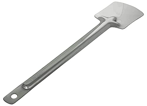 Image of Stainless Steel Big Size Laddle Cooking Spoon,Stainless Steel Heavy Guage Serving Spoon Ladel,Stainless Steel Big Size Cooking & Serving Spoons,Big Spoons for Cooking,Cookig Spoon (Turner)