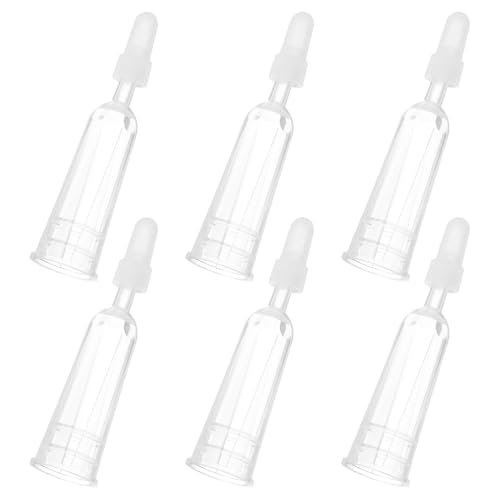 Toyvian - Toyvian 6pcs Ampoule Tip Caps Transparent TPE Liquid Dispensing Accessories for Ampule Bottles Laboratory and Home Use Replacement Tips