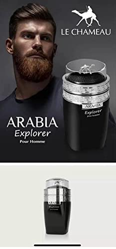 Emper Le chameau Arabia Explorer pour homme, eau de toilette, vaporisateur naturel spray (100 ml/ 3.4 Fl. Oz.)