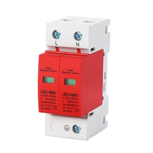 Dispositif de protection contre les surtensions 2P 385V AC domestique 10-20KA orange