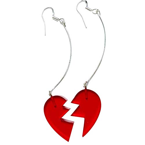 Red Heart Polnareff Copslay Earrings - Pair - Main Image