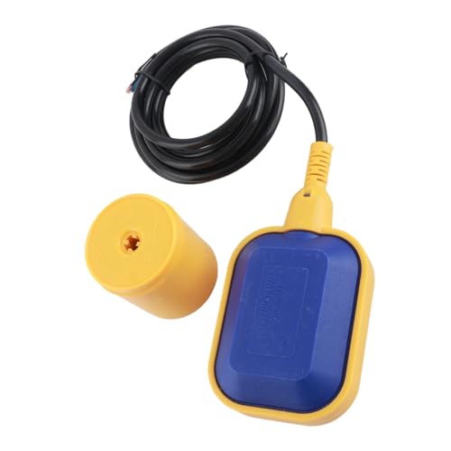 Cocoarm Kabel -Schwimmerschalter, Wasserdichtes Polypropylen, Einfache Installation für Tank und Sumpfpumpe mit 75 -Zoll Kabel und Einstellbarer Steuerung (2m Linie)