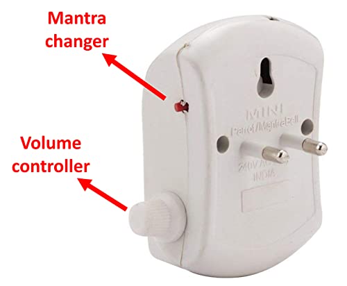 Image of BRIJ HAAT Plastic Radha Mantra Chanting Machine Box, Akhand Jaap, Premanand Ji Maharaj