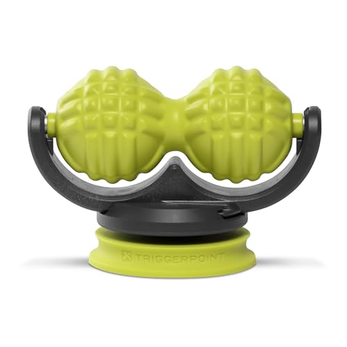 TRIGGERPOINT Mountable Massage Ball Pro Wall-Mounted Recovery Tool with Single & Peanut-Style Attachments Multi-Density EVA Foam Hands-Free Relief for Sore Muscles at Home Gym or Travel