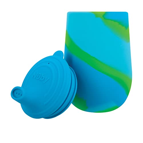 Bébé refuse le biberon ? Tasse apprentissage silicone Nuby 6 mois