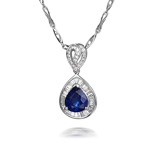 Collier saphir vintage : fini les bijoux ternes avec cette pierre bleue 2.31ct