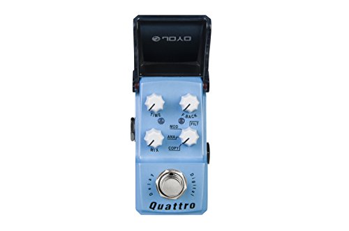 JOYO JF-318 Quattro Digital Delay Electric Guitar Single Effect Mini Pedal