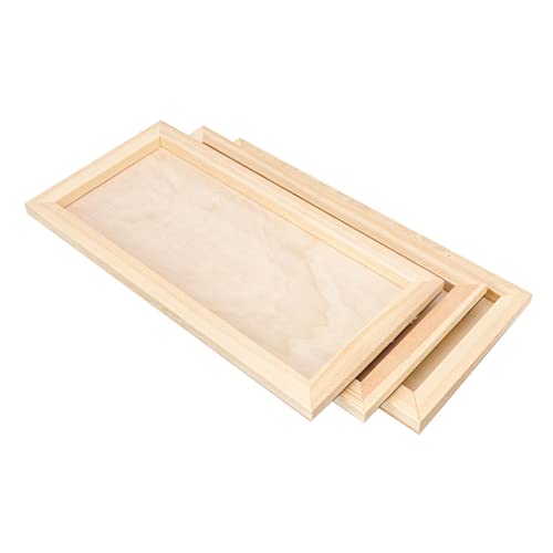 PLAFOPE Educational Wooden Clay Painting Frames DIY Photo Frames for Boys and Girls