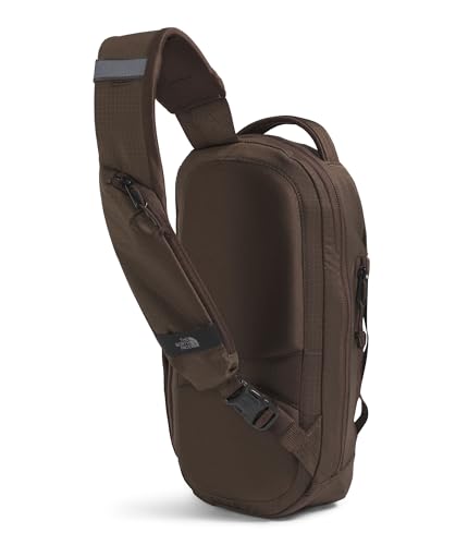 THE NORTH FACE Borealis Sling Bag | Crossbody Bag with Water Repellent Finish, Adjustable Strap, Multiple Compartments, Tablet Sleeve, Smokey Brown/Latte, One Size3