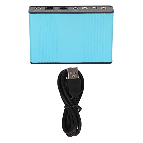 Adaptateur audio externe en alliage d'aluminium de mise à niveau