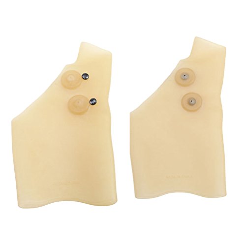 VORCOOL 1 Pair Gel Wrist Thumb Support Braces Therapy Wrist Hand Thumb Gloves Waterproof Elastic Silicone Gel Wrist Support Brace for Tenosynovitis Typing Pain Relief