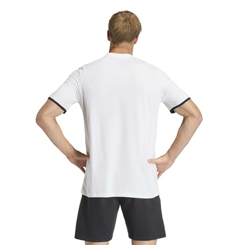 adidas Herren Entrada26 Shirt, White/Black, M – Ansicht 2