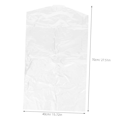 MAGICLULU 60pcs Boys and Girls Garment Clothes Bag Home Garment Covers Plastic Dry Cleaning Shop Tool2