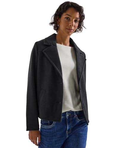Chaqueta corta con solapa para mujer Street One 1005340 Cosy