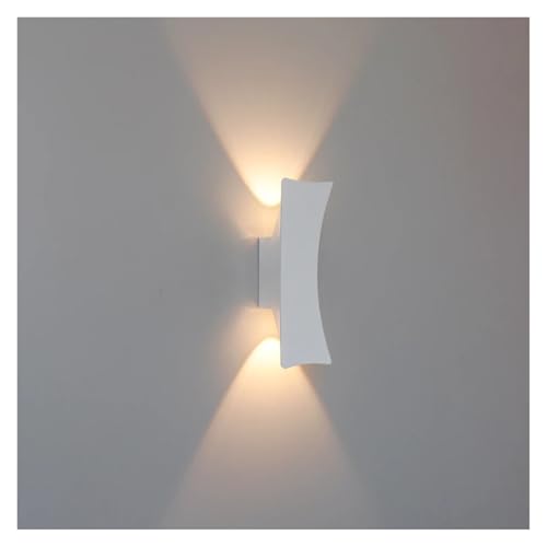 Aplique de pared LED de 12 W con iluminación dual arriba abajo resistente al agua