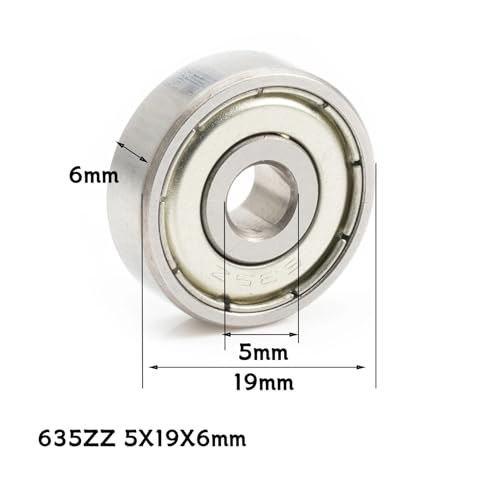 Roulements rigides à billes MR85ZZ double blindage métallique 5 x 8 x 2,5 mm - 2