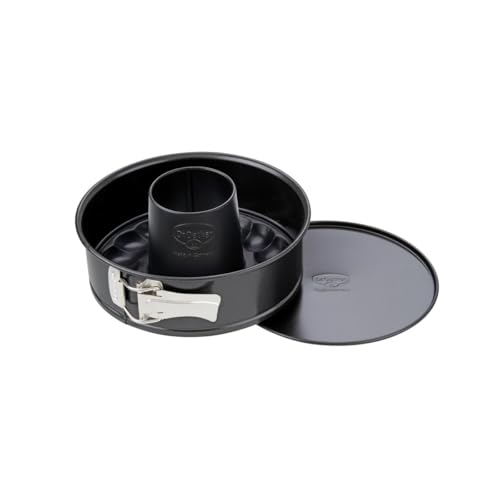 Oetker Baking Delight Classic Springform Pan avec base plate et tubulaire Noir Ø 20 cm