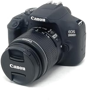 Canon EOS 2000D APS-C DSLR-Kamera mit EF-S 18-55mm Objektiv | 24,...