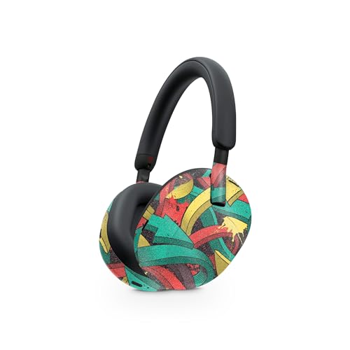 Image of MightySkins Skin Compatible with Sony WH-1000XM5 Headphones - Triadic Arrows | Protective, Durable, and Unique Vinyl Decal wrap Cover | Easy to Apply, Remove, and Change Styles