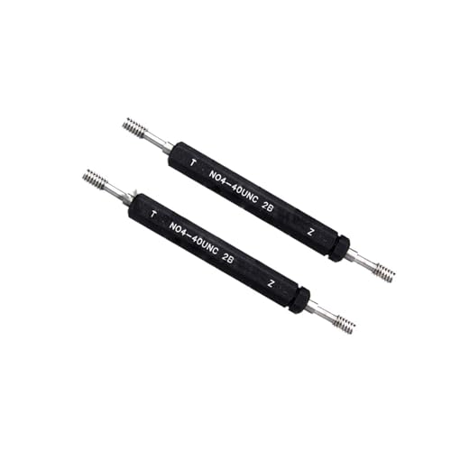 Thread Plug gage Unified Ends Flat Thread Gauge gauges UNC UNF 1-72 2-56 2-64 4-40 4-48 6-40 8-36 10-32 12-28 Flat end Unified Fine Thread gage(8-36 UNF 2B 1PCS)3