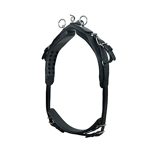 Leather Horse Driving Harness Set With Blinkers (Full) #TOP4