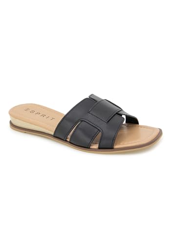 Esprit Sandalia Willow, Negro  , 42 EU