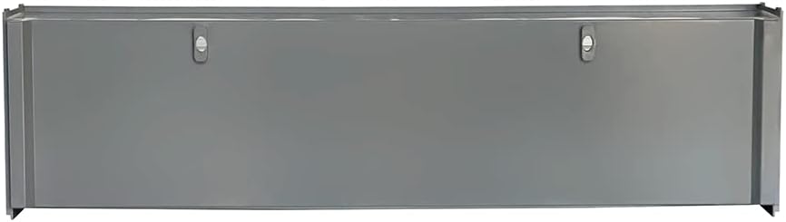 Storage Cabinet with 4 Tilt Out Bins, Horizontal Organizer System for Home, Office, Garage, 23.6" W x 6.9" D x 8.1" H, Gray