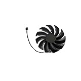 Courant : 0,40 AMP FULIMEI Ventilateur de refroidissement 12V, 0,40 a, GTX1050 RX560 RX550, Compatible avec Gigabyte Geforce GTX 1050 1050Ti RX 550 560 Mini ITX G1