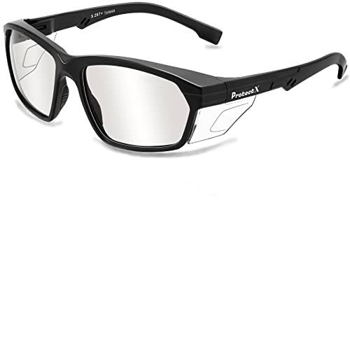ProtectX Safety Glasses Indoor/Outdoor Lens Scratch